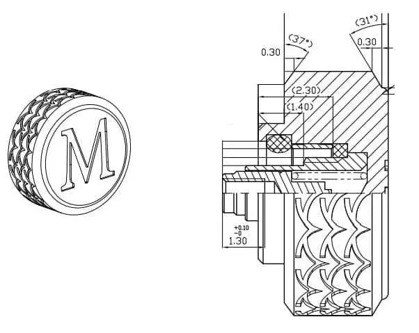 Monarte Squid Render Drawing